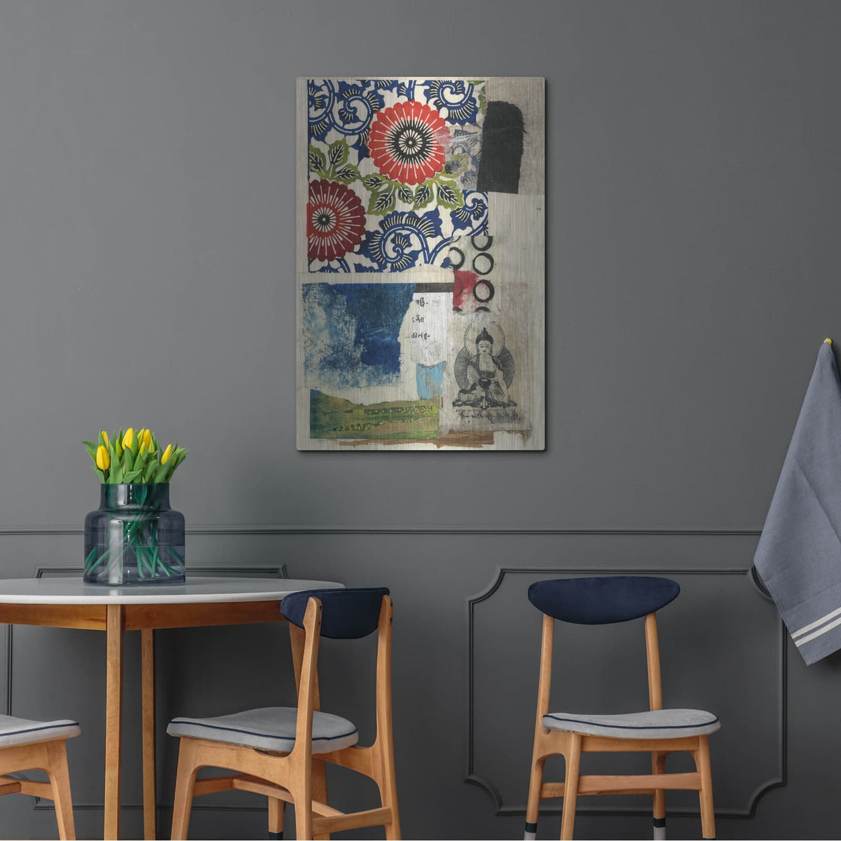'Doko 3' by Elena Ray – Metal Wall Art, 24x36 room view