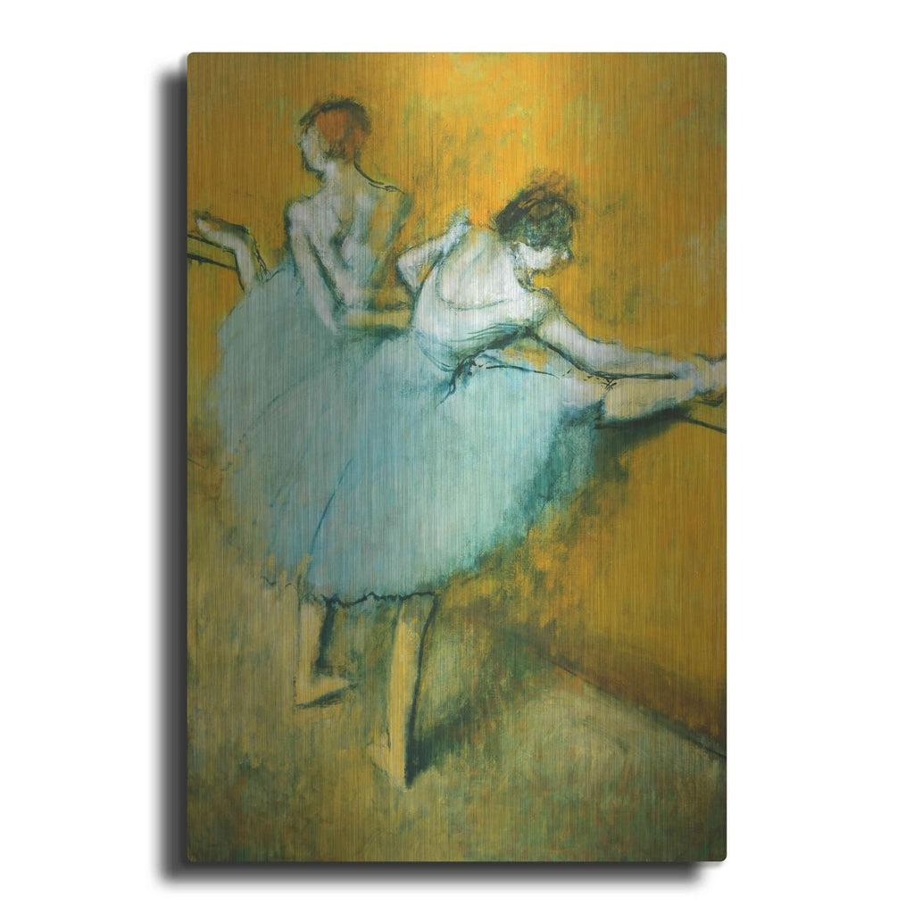 'Dancers at the Barre' by Edgar Degas – Metal Wall Art