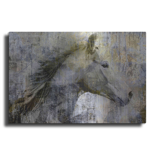 Luxe Metal Art 'Vintage Horse,' Metal Wall Art