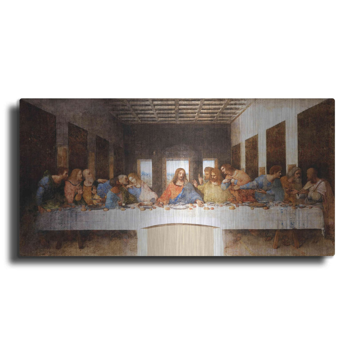 'The Last Supper' by Leonardo Da Vinci – Metal Wall Art
