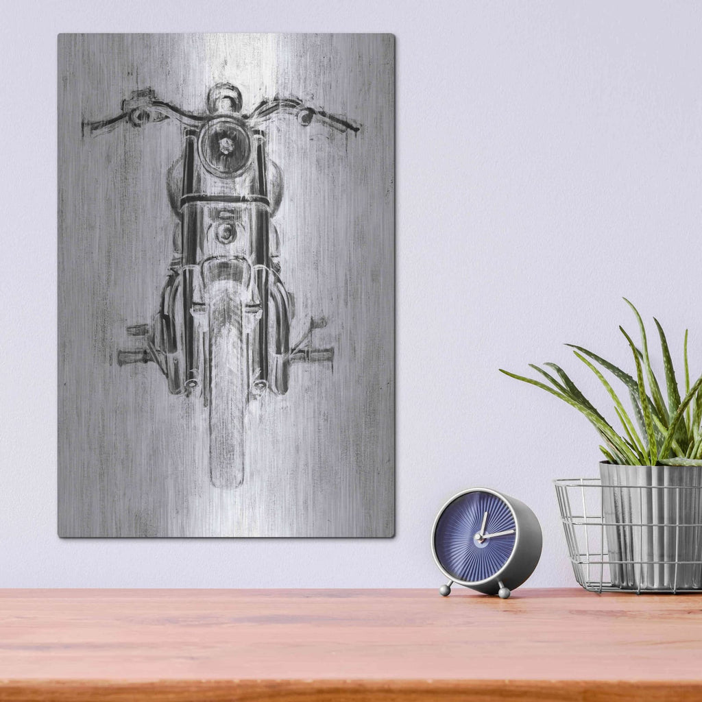 'Steel Horse II' by Ethan Harper – Metal Wall Art, 12x16 room view