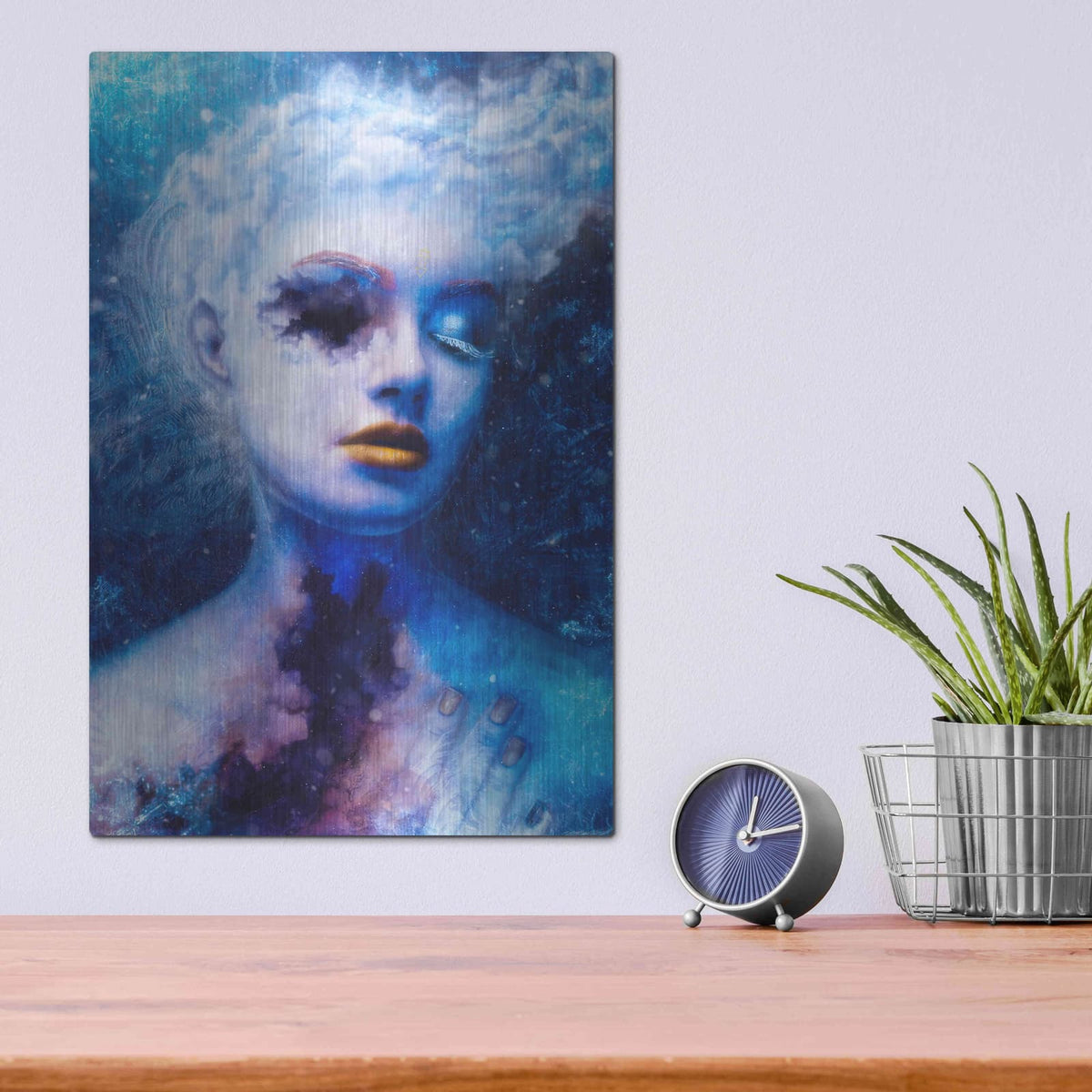 'Alexitimic Winter' by Mario Sanchez Nevado – Metal Wall Art, 12x16 room view