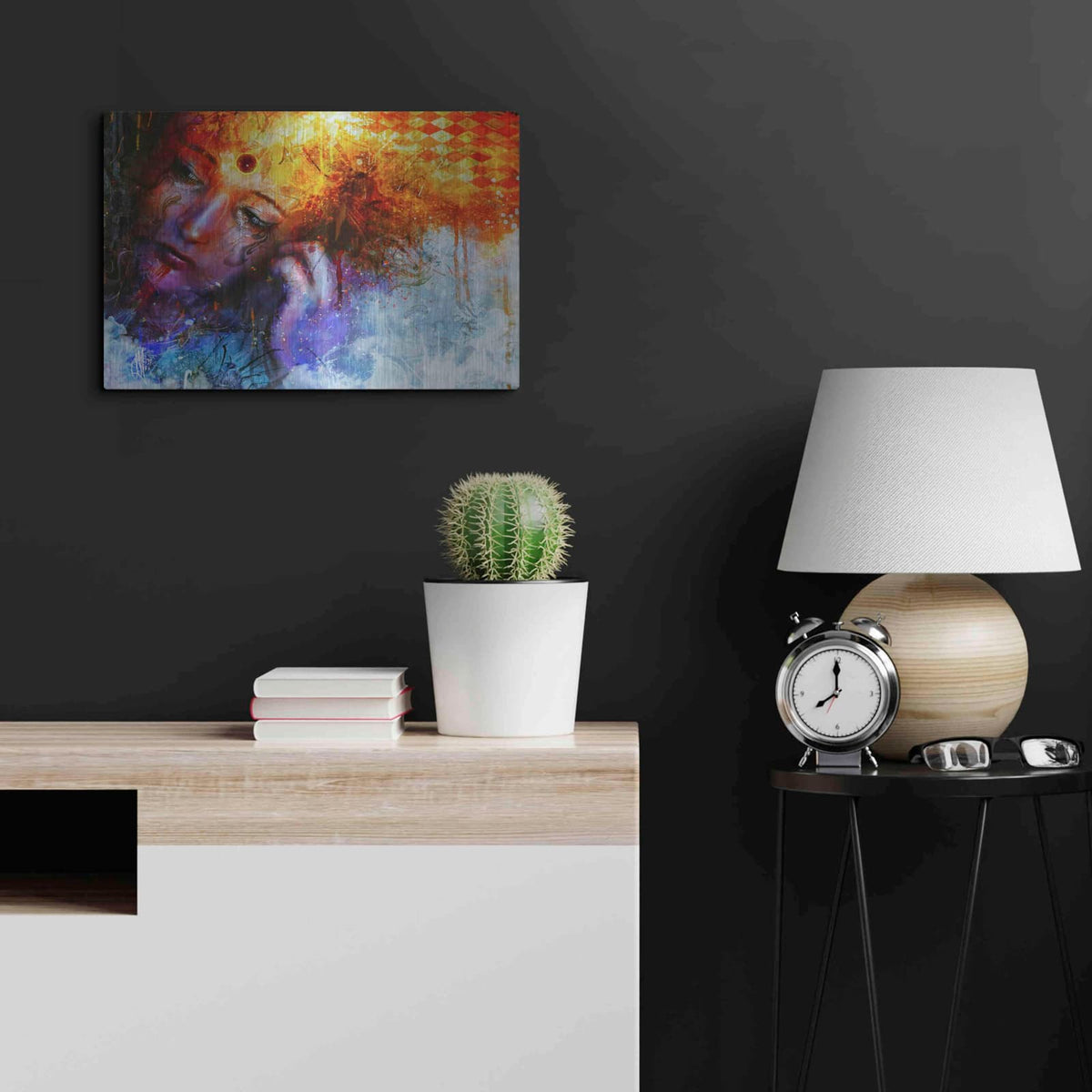 'Bipolar Front' by Mario Sanchez Nevado – Metal Wall Art, 24x16 room view