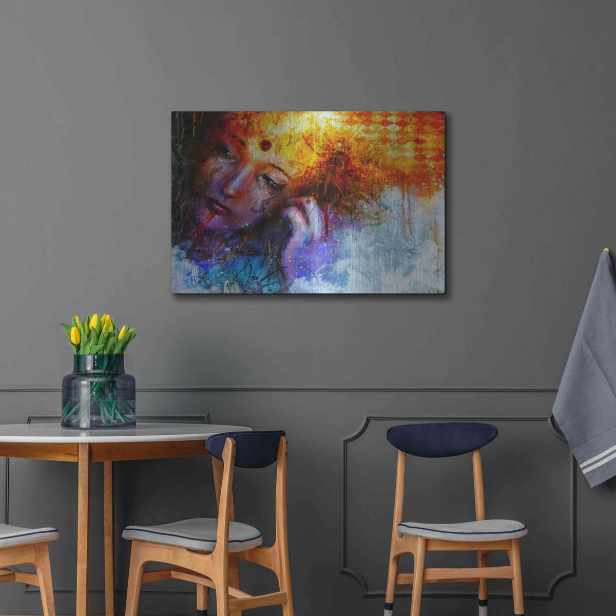 'Bipolar Front' by Mario Sanchez Nevado – Metal Wall Art, 36x24 room view