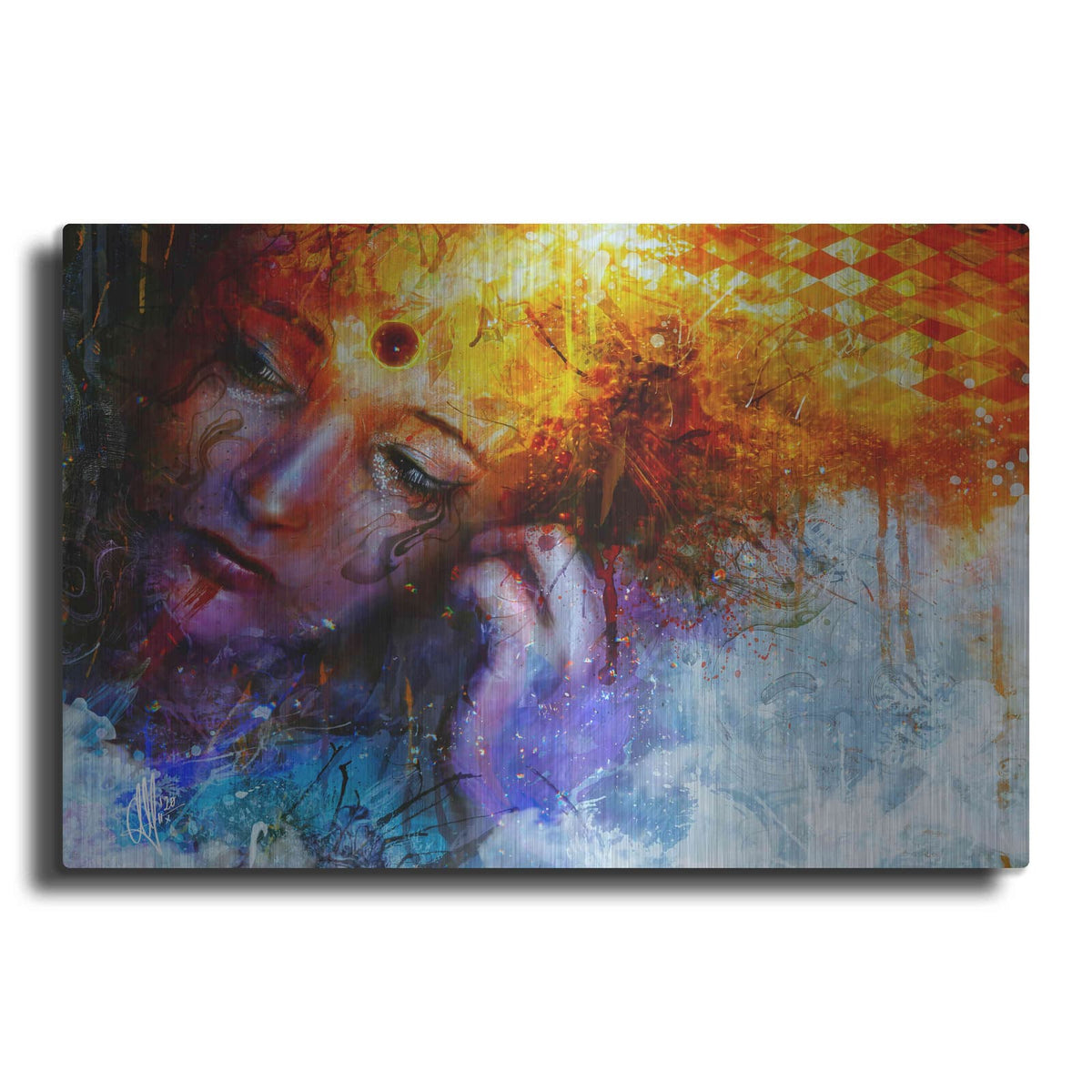 'Bipolar Front' by Mario Sanchez Nevado – Metal Wall Art