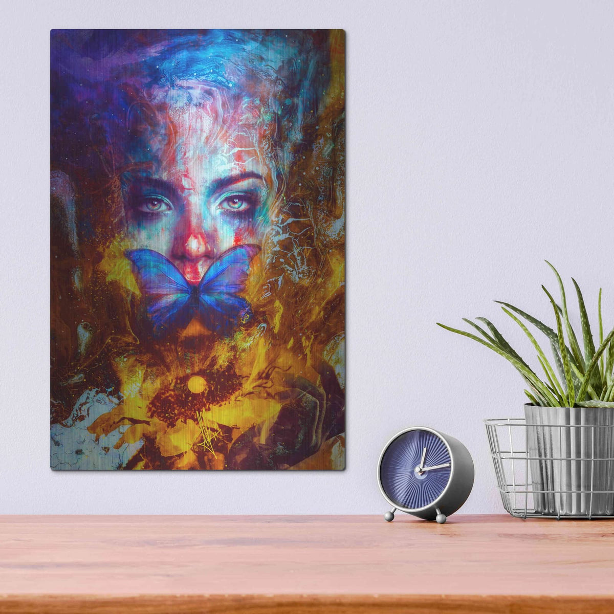 'Cyclolysis Metamorphica' by Mario Sanchez Nevado – Metal Wall Art, 12x16 room view