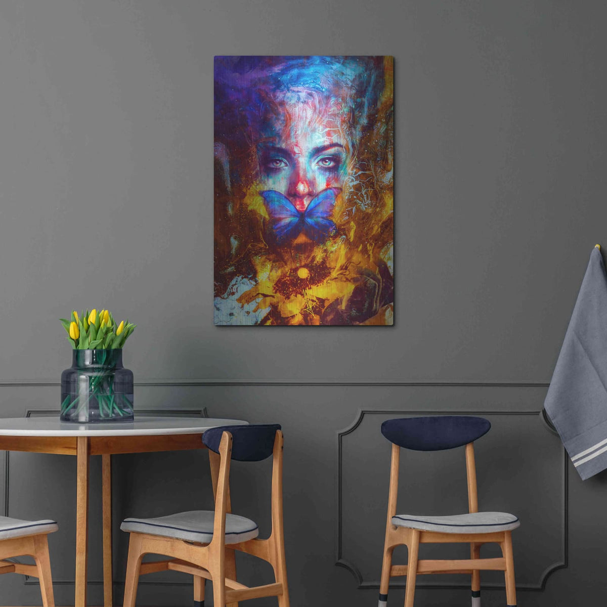 'Cyclolysis Metamorphica' by Mario Sanchez Nevado – Metal Wall Art, 24x36 room view