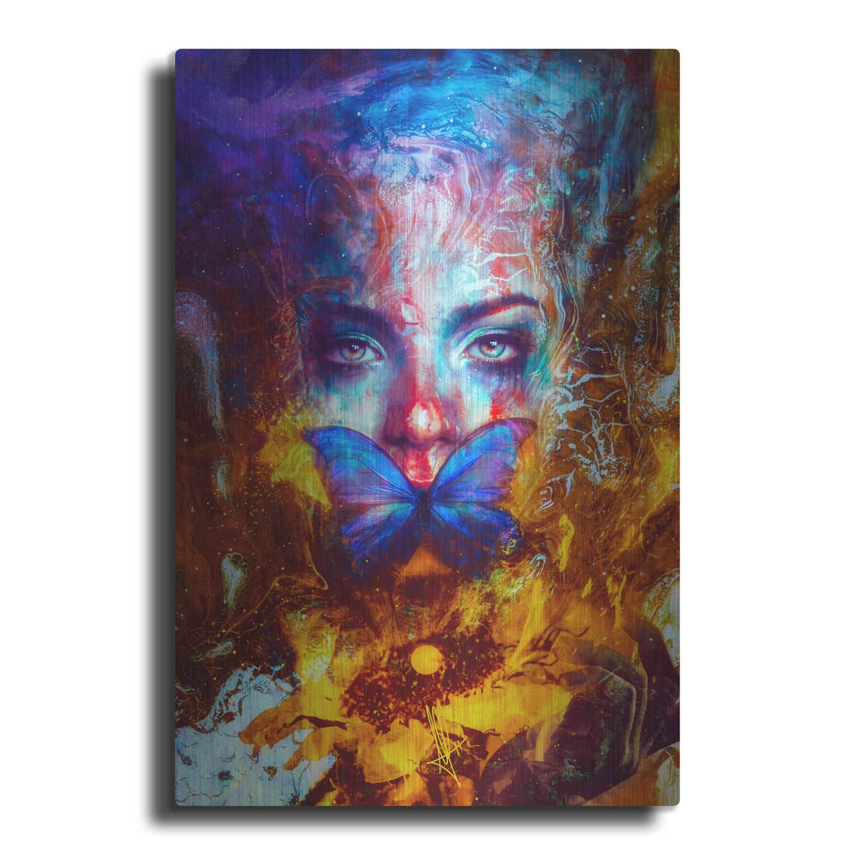 'Cyclolysis Metamorphica' by Mario Sanchez Nevado – Metal Wall Art