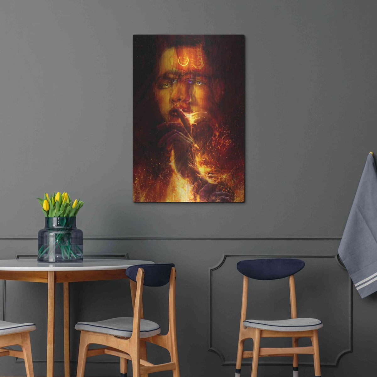 'Passive Agressive Heatwave' by Mario Sanchez Nevado – Metal Wall Art, 24x36 room view