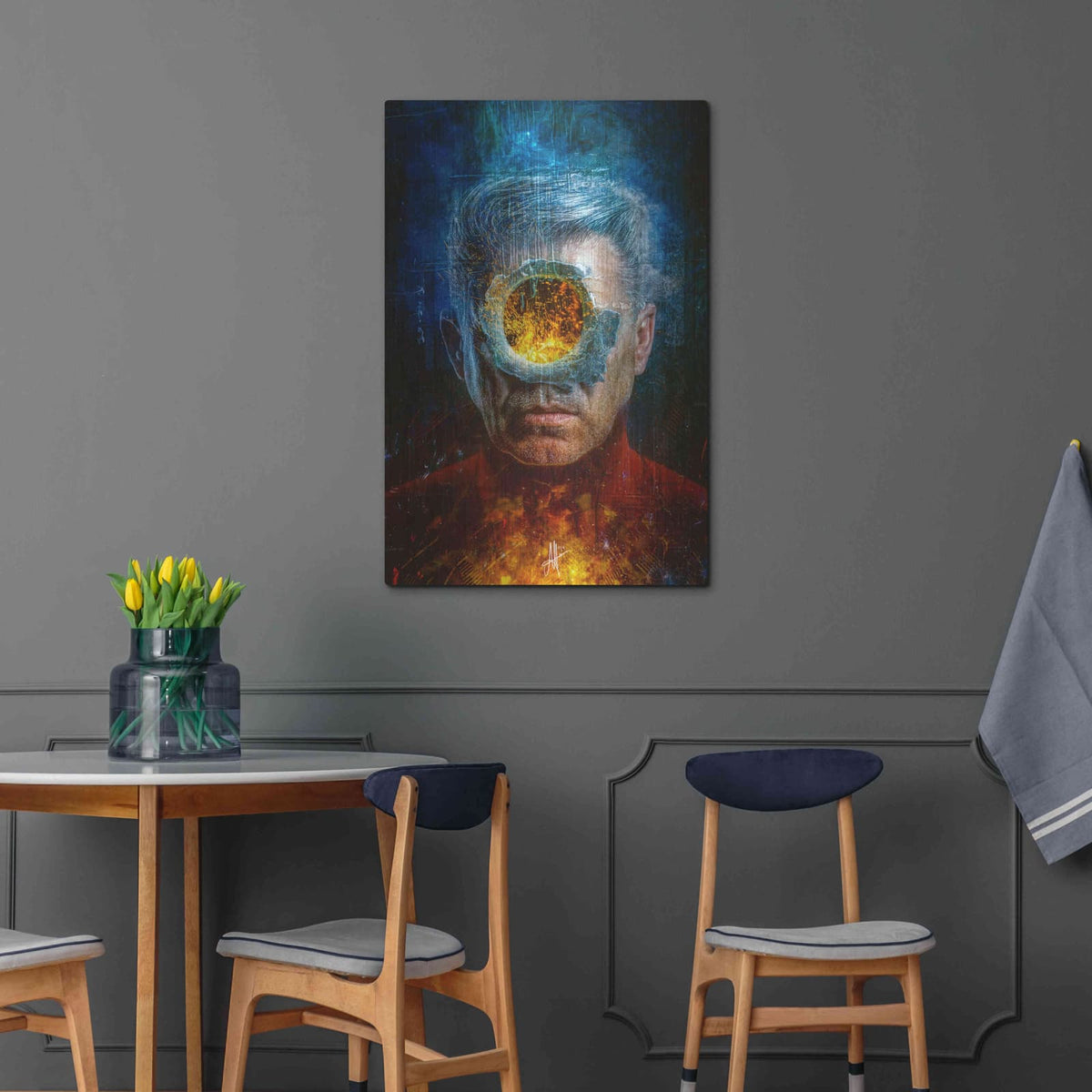 'Premonition' by Mario Sanchez Nevado – Metal Wall Art, 24x36 room view