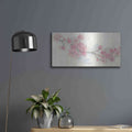 'Cherry Blossom II' by Chris Paschke – Metal Wall Art, 24x12 room view