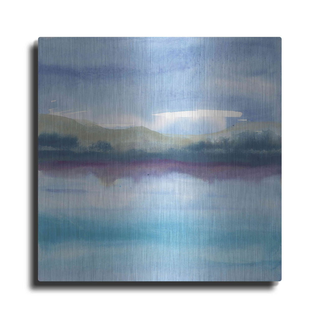 'Violet Reflection I' by Chris Paschke – Metal Wall Art