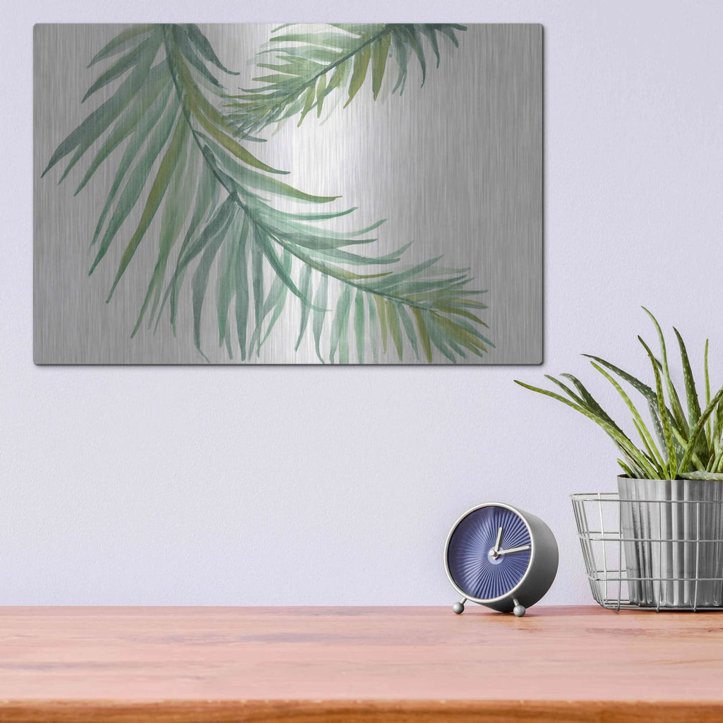 'Ferns IV' by Chris Paschke – Metal Wall Art, 16x12 room view