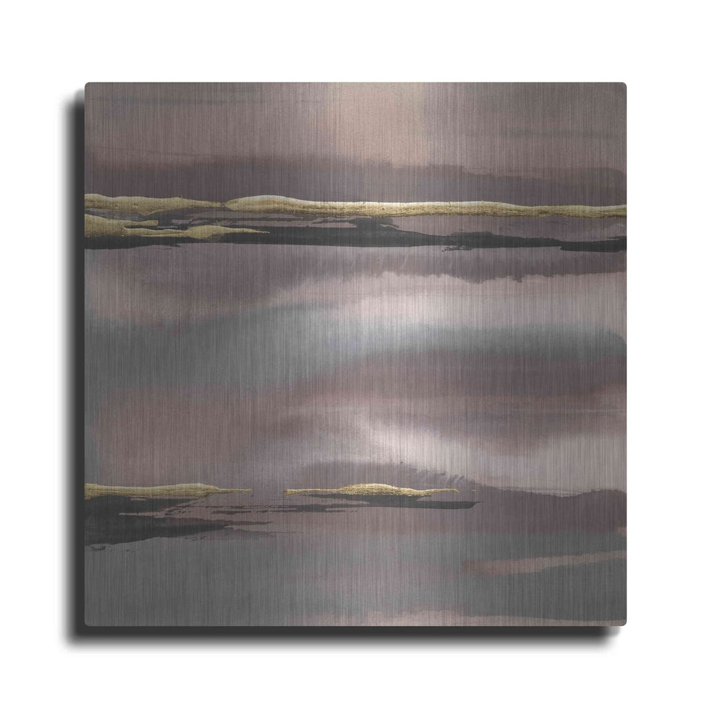 'Gilded Morning Fog I' by Chris Paschke – Metal Wall Art