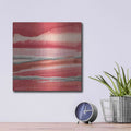 'Silver Marsh' by Chris Paschke – Metal Wall Art, 12x12 room view