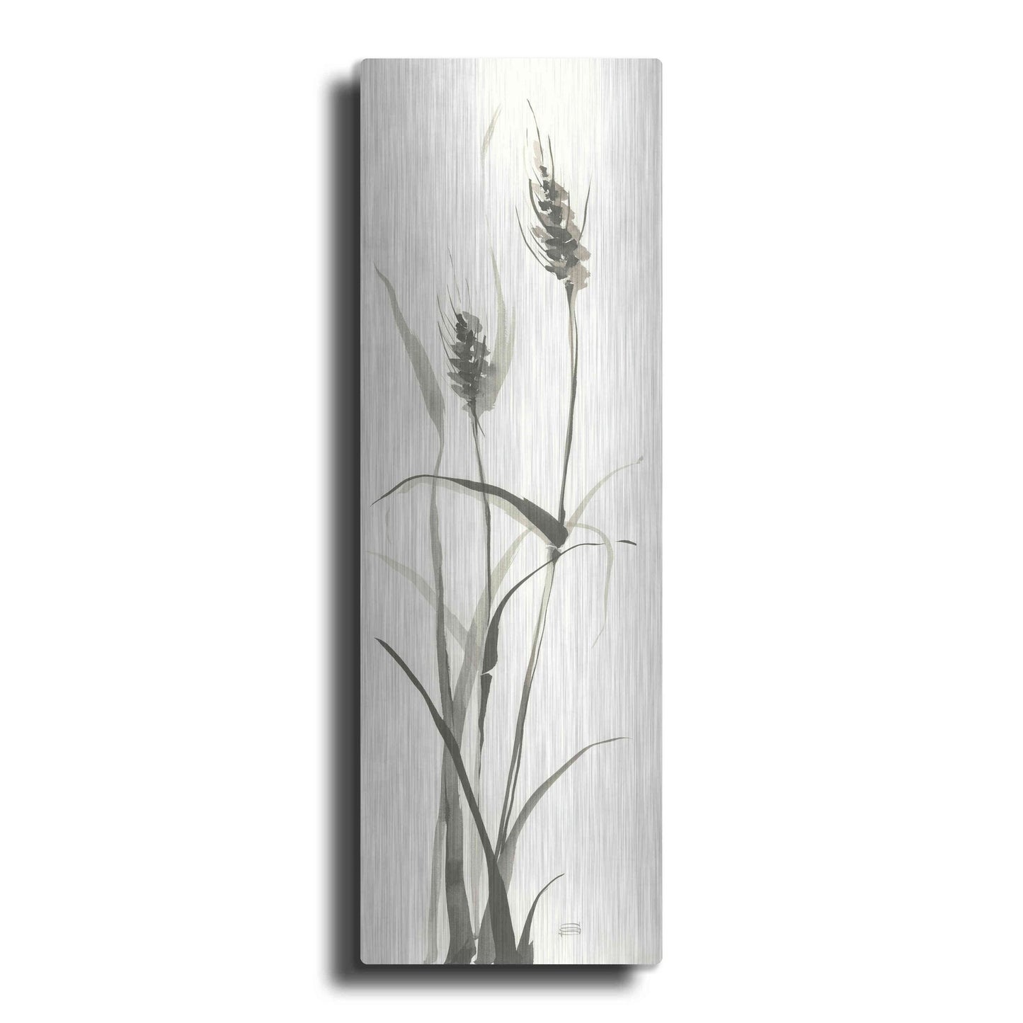 Luxe Metal Art 'Wild Grass I' by Chris Paschke, Metal Wall Art,3:1 P