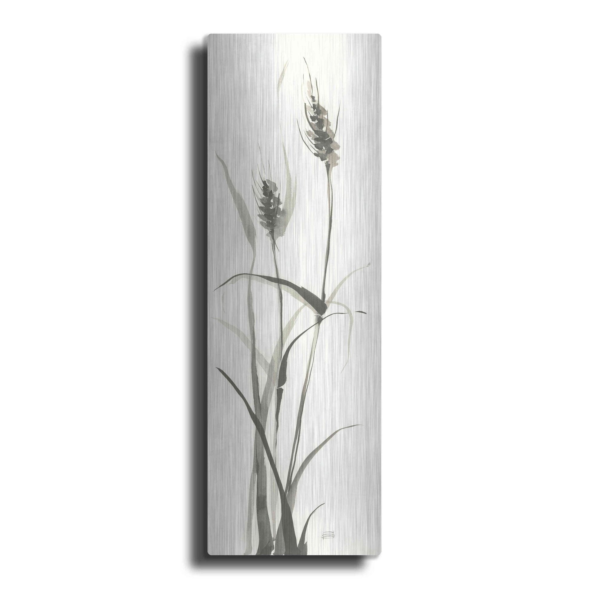 Luxe Metal Art 'Wild Grass I' by Chris Paschke, Metal Wall Art,3:1 P