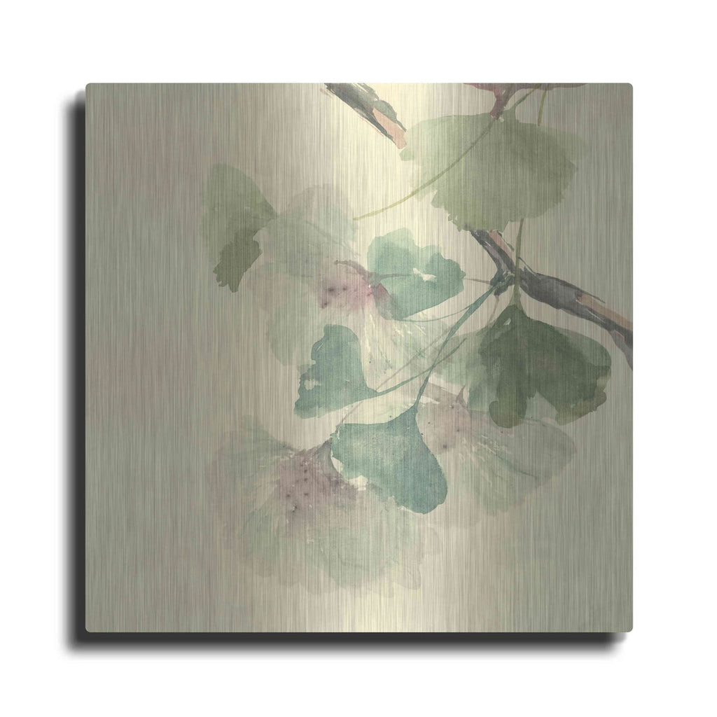 'Gingko Leaves II' by Chris Paschke – Metal Wall Art