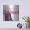 'Patch of Indigo II' by Chris Paschke – Metal Wall Art, 12x12 room view