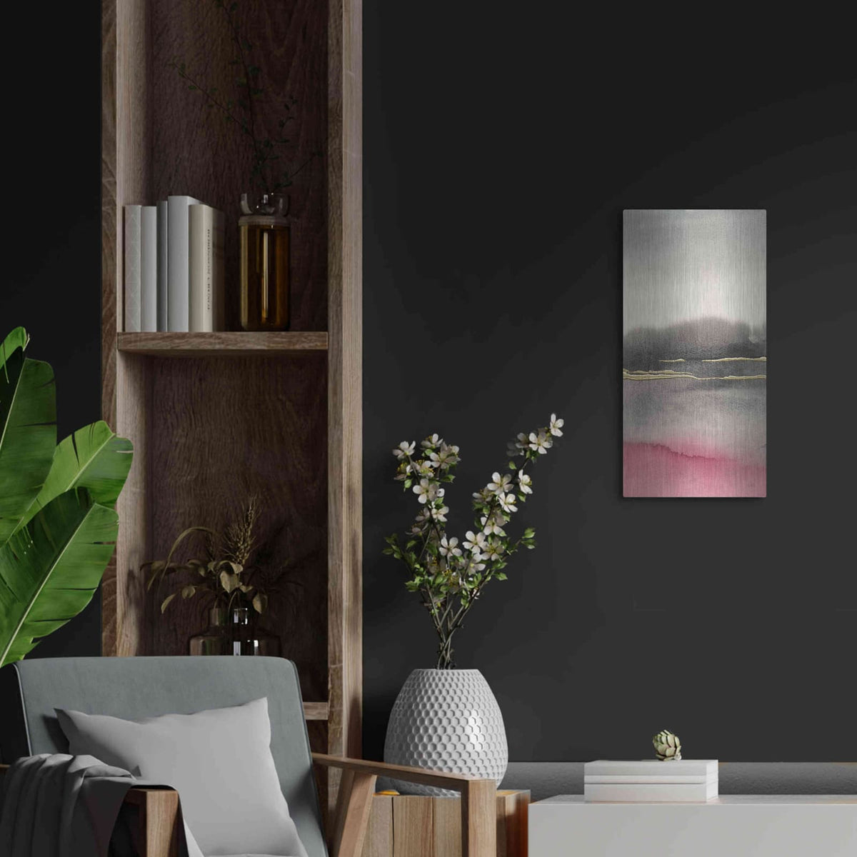 'After the Storm II' by Chris Paschke – Metal Wall Art, 12x24 room view