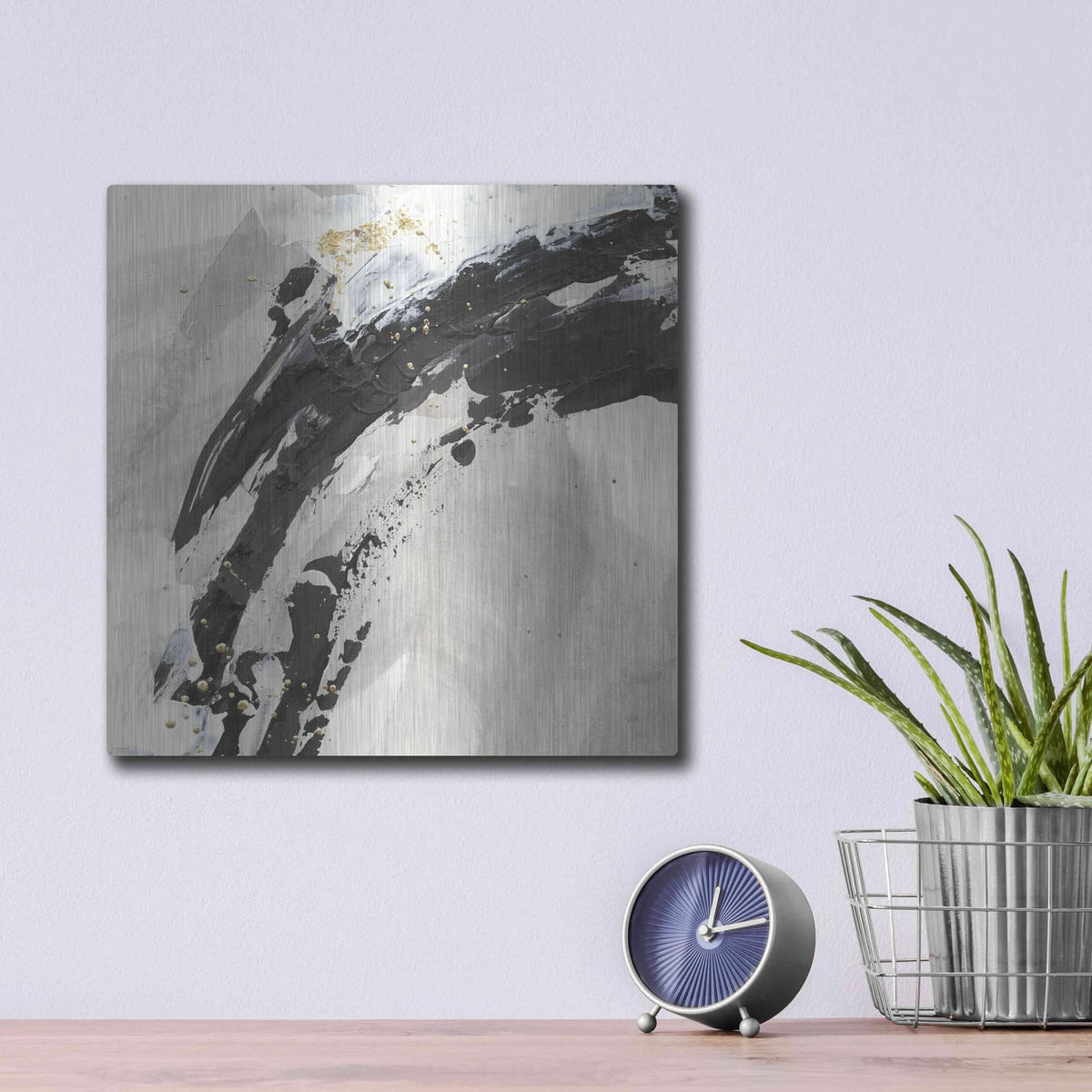 'Galaxy I' by Chris Paschke – Metal Wall Art, 12x12 room view