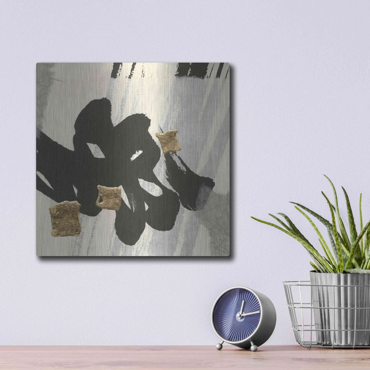 'Collage III' by Chris Paschke – Metal Wall Art, 12x12 room view
