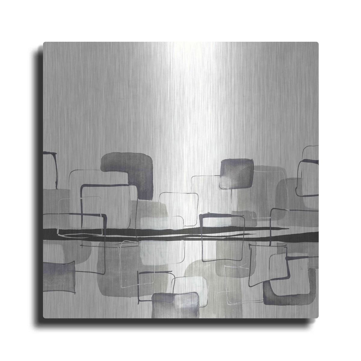 'Placid Boxes I' by Chris Paschke – Metal Wall Art
