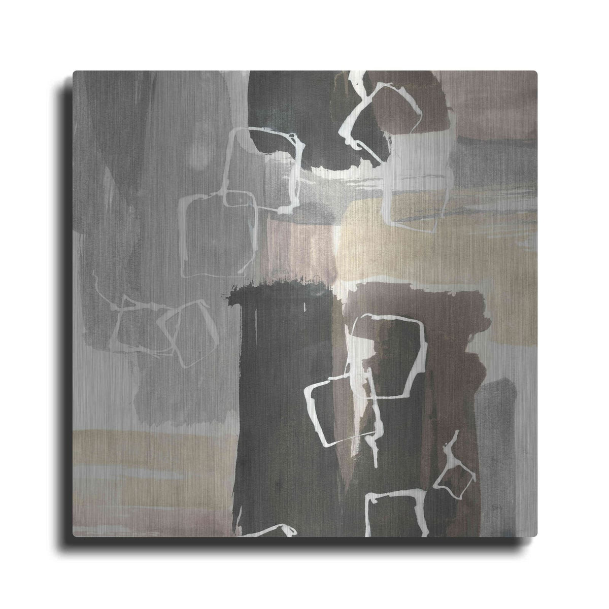 'Dancing Squares I' by Chris Paschke – Metal Wall Art