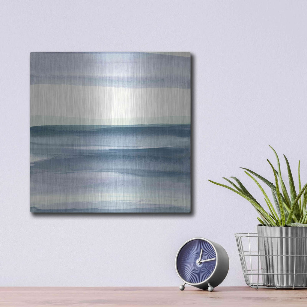 'Mint Dawn IV' by Chris Paschke – Metal Wall Art, 12x12 room view