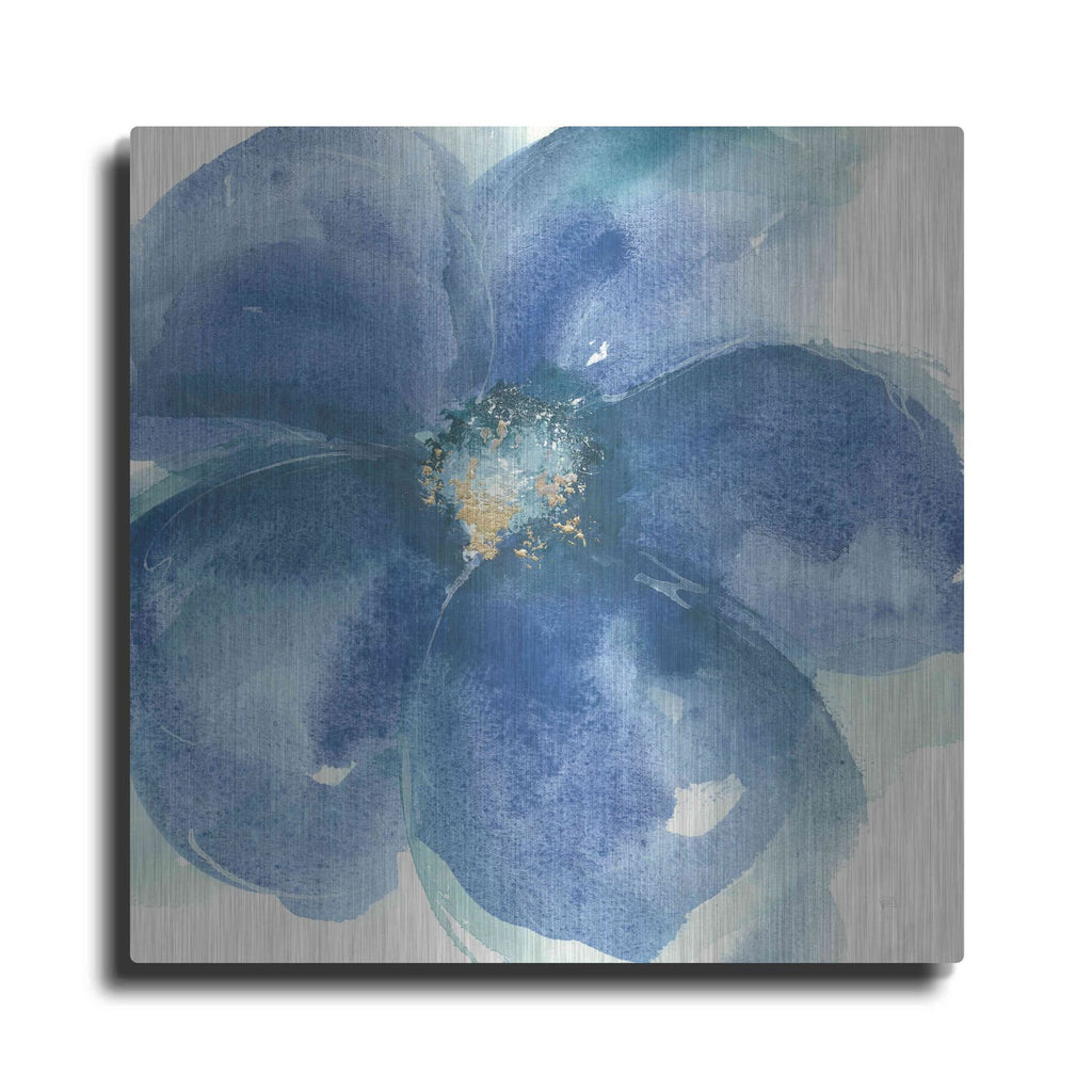 'Indigo Mint IV' by Chris Paschke – Metal Wall Art