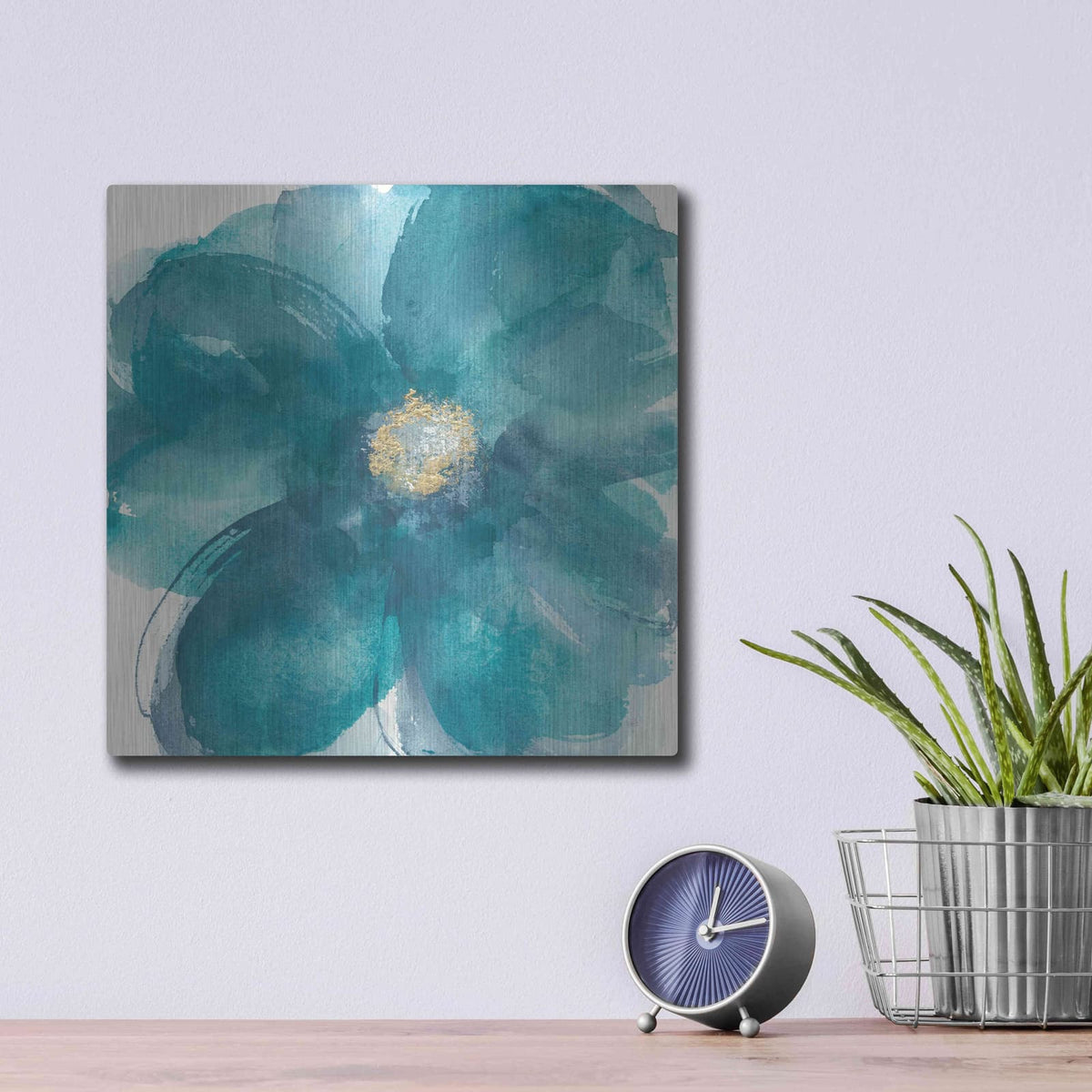 'Bloom Beauty II' by Chris Paschke – Metal Wall Art, 12x12 room view