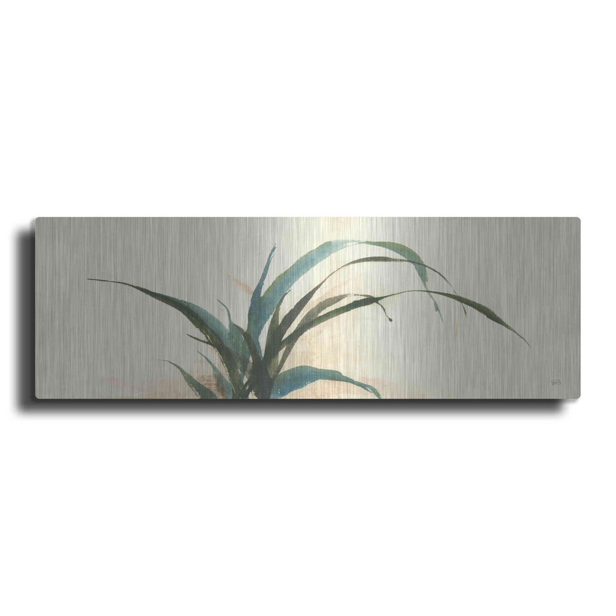 'Horizontal Grass I' by Chris Paschke – Metal Wall Art