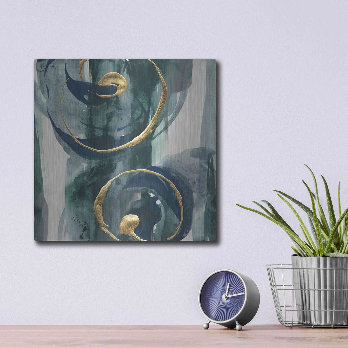 'Jasper I' by Chris Paschke – Metal Wall Art, 12x12 room view