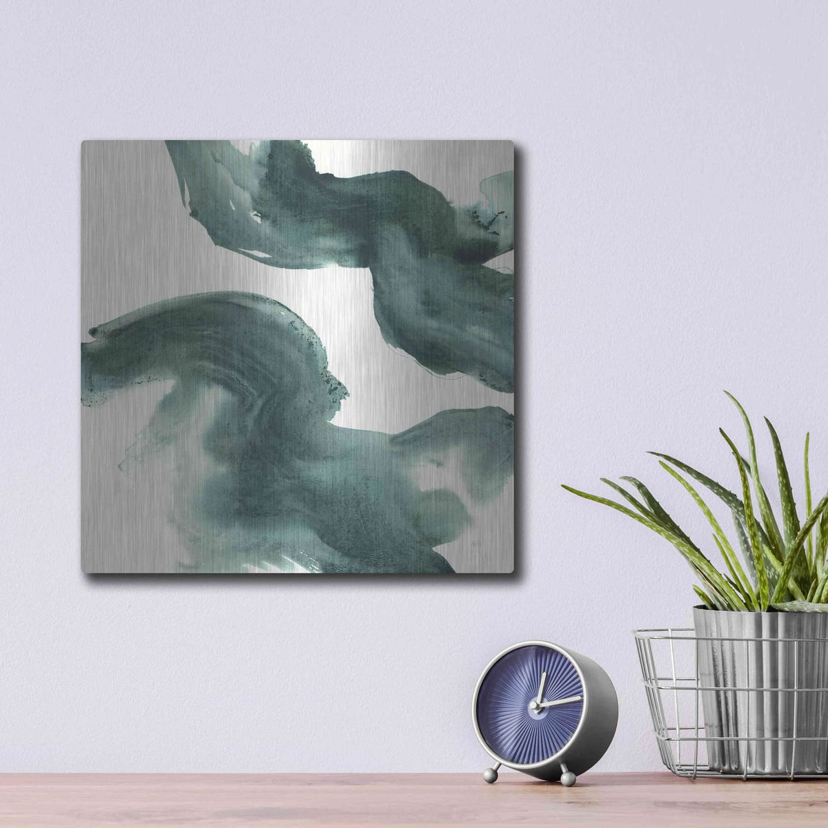 'Jasper Wash II' by Chris Paschke – Metal Wall Art, 12x12 room view