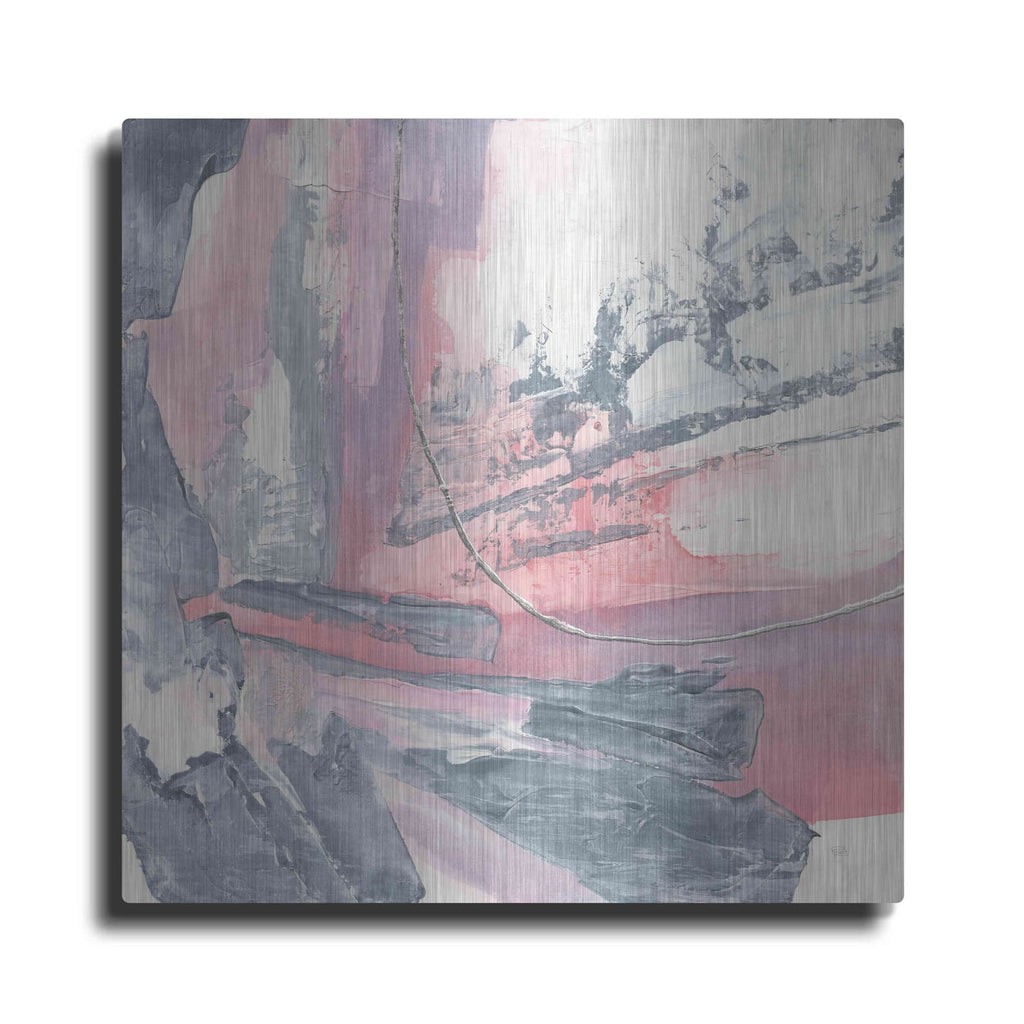 'Whitewashed Blush I' by Chris Paschke – Metal Wall Art
