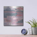 'Whitewashed Blush II' by Chris Paschke – Metal Wall Art, 12x12 room view