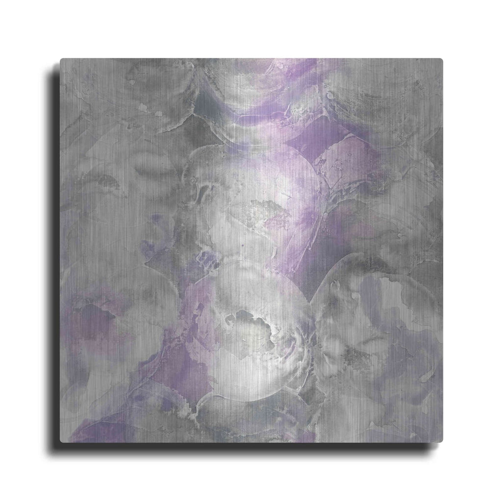 'Amethyst Circles I' by Chris Paschke – Metal Wall Art