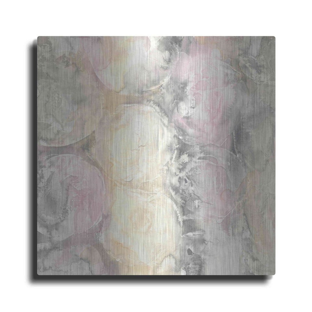 'Blush Circles I' by Chris Paschke – Metal Wall Art