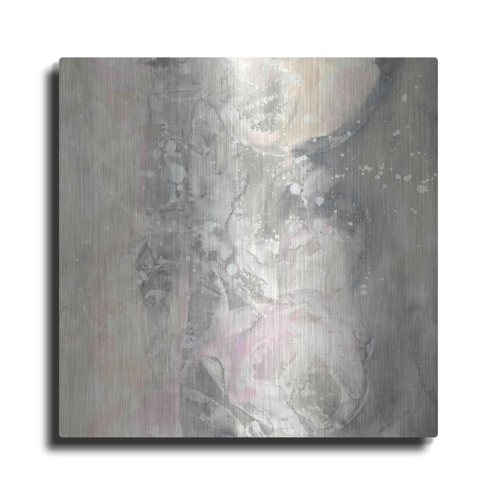'Blushing Snowflakes I' by Chris Paschke – Metal Wall Art