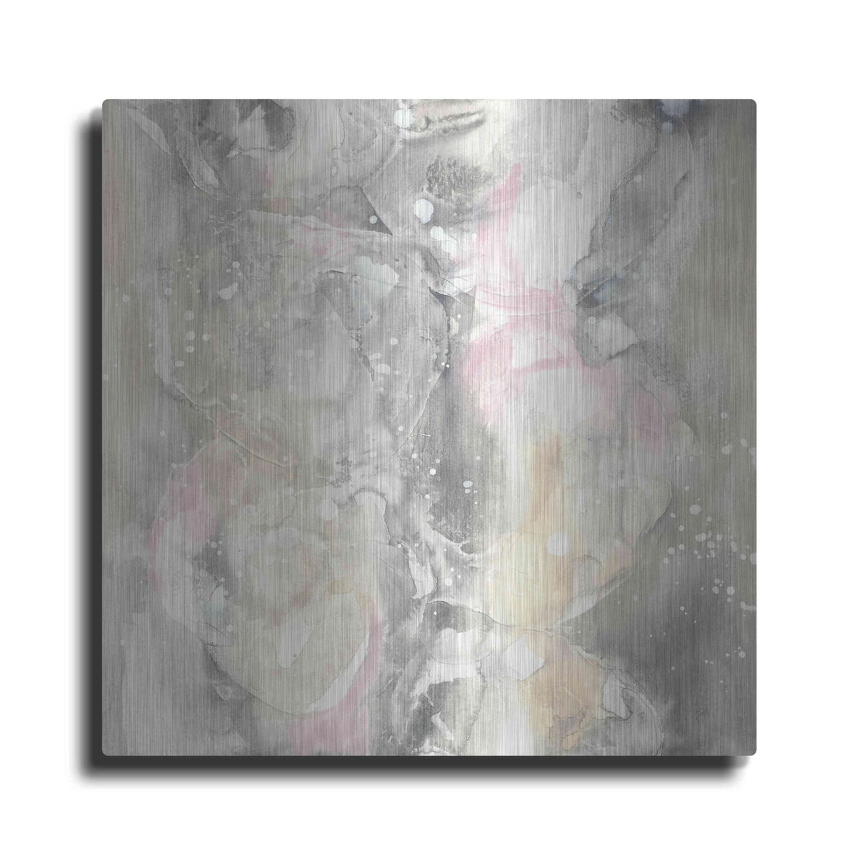 'Blushing Snowflakes II' by Chris Paschke – Metal Wall Art