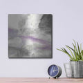 'Shades Of Amethyst II' by Chris Paschke – Metal Wall Art, 12x12 room view
