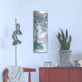 'Pastel Grape Panel II' by Chris Paschke – Metal Wall Art, 12x36 room view