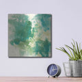 'Mossy Rock I' by Chris Paschke – Metal Wall Art, 12x12 room view