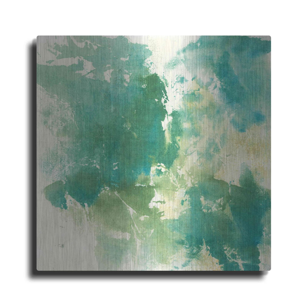 'Mossy Rock I' by Chris Paschke – Metal Wall Art