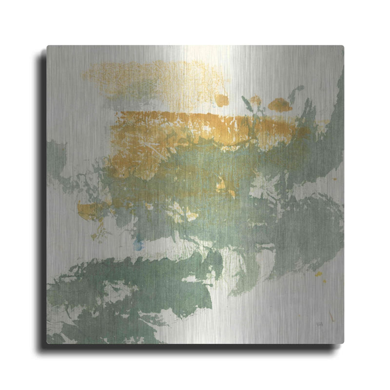'Textured Gold II' by Chris Paschke – Metal Wall Art