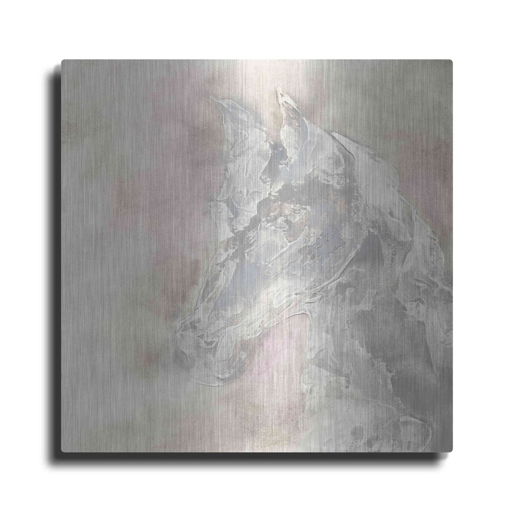 'Gray Head IV' by Chris Paschke – Metal Wall Art