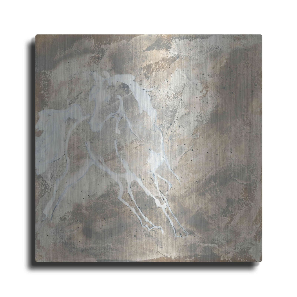 'White Horse I' by Chris Paschke – Metal Wall Art