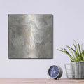 'White Horse II' by Chris Paschke – Metal Wall Art, 12x12 room view