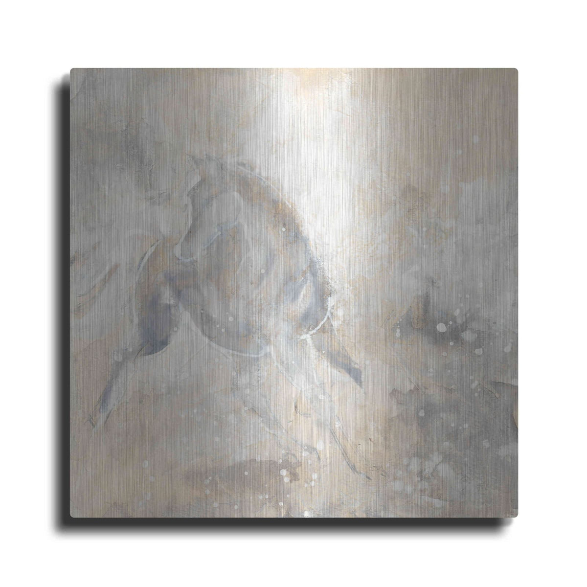 'Grey Horse I' by Chris Paschke – Metal Wall Art
