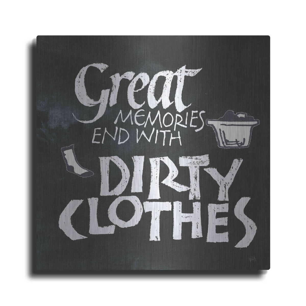 'Laundry Room I' by Chris Paschke – Metal Wall Art